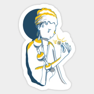 Dandelion Princess Sticker